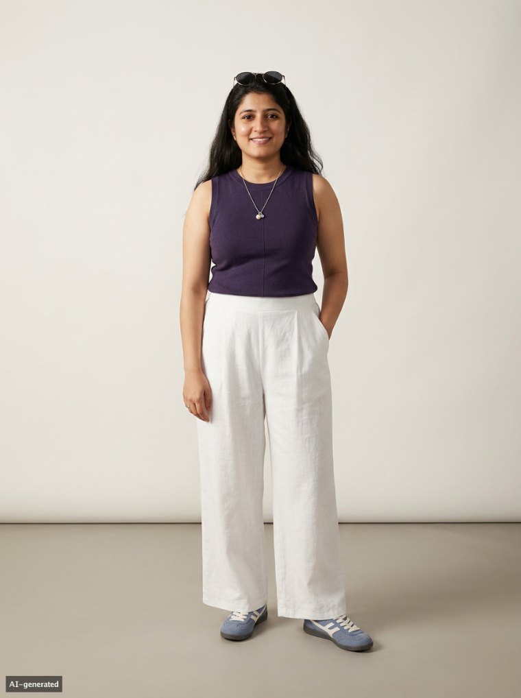 A curated look for a first date